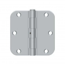 Deltana<br />S35R5N - 3 1/2" X 3 1/2" X 5/8" Radius Hinge, Residential, Non-Removable Pin