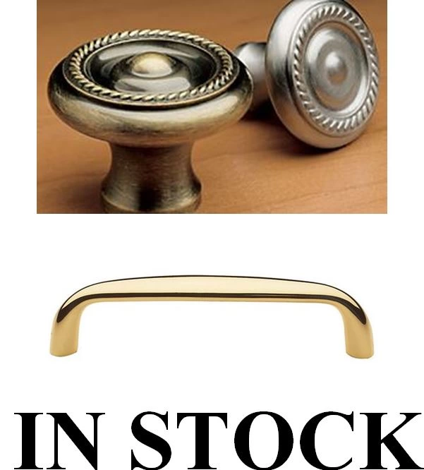 IN STOCK CABINET KNOBS AND PULLS 