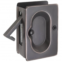 Emtek - 2101 - Brass Passage Pocket Door Lock