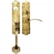 Bouvet<br />2571-144 - Brass Mortise Entrance Handle Set - Single Cylinder 