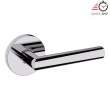 Baldwin<br />5166.260.RDM IN STOCK - 5173 Lever w/ 5046 Rose - Right-Hand Half Dummy, Polished Chrome Finish 5166260RDM Quick Ship