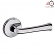 Baldwin<br />5112.260.RDM IN STOCK - 5112 Lever w/ 5075 Rose - Right-Hand Half Dummy, Polished Chrome Finish 5112260RDM Quick Ship