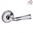 Baldwin<br />5113.260.RDM IN STOCK - 5113 Lever w/ 5078 Rose - Right-Hand Half Dummy, Polished Chrome Finish 5113260RDM Quick Ship