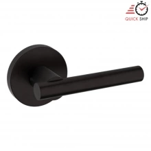 Baldwin - 5137.102.PASS IN STOCK  - 5137 Lever w/ 5046 Rose - Passage Set, Oil Rubbed Bronze Finish 5137102PASS Quick Ship