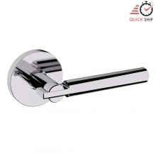 Baldwin - 5161.260.RDM IN STOCK - 5161 Lever w/ 5046 Rose - Right-Hand Half Dummy, Polished Chrome Finish 5161260RDM Quick Ship