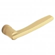 Baldwin<br />5164.060.MR - 5164 LEVER - SATIN BRASS AND BROWN 5164060MR