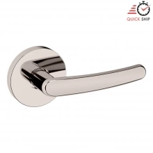 Baldwin<br />5165.055.PASS IN STOCK - 5165 Lever w/ 5046 Rose - Passage Set, Lifetime Polished Nickel Finish 5165055PASS Quick Ship