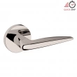 Baldwin<br />5166.055.RDM IN STOCK - 5166 Lever w/ 5046 Rose - Right-Hand Half Dummy, Lifetime Polished Nickel Finish 5166055RDM Quick Ship