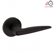 Baldwin - 5166.102.PASS IN STOCK - 5166 Lever w/ 5046 Rose - Passage Set, Oil Rubbed Bronze Finish 5166102PASS Quick Ship
