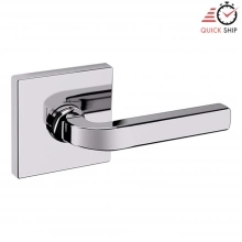 Baldwin - 5190.260.PASS IN STOCK - 5190 Lever w/ R017 Rose - Passage Set, Polished Chrome Finish 5190260PASS Quick Ship