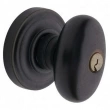 Baldwin<br />5225.402 - Egg Knob - Keyed Entry with Classic Rose, Distressed Oil-Rubbed Bronze Finish 5225402 Quick Ship