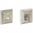 Baldwin<br />8254 IN STOCK - Squared Single Cylinder Deadbolt for 2 1/8" Door Prep Quick Ship