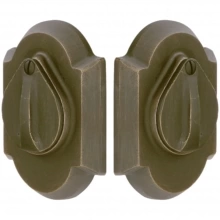Emtek<br />8357 - Sandcast Bronze #1 Deadbolt - Double Cylinder