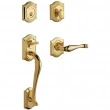 Baldwin<br />85327 LENT - Bethpage Sectional Single Cylinder LH Entry Handleset with Lever 85327LENT Quick Ship