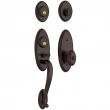 Baldwin<br />85345 2DC - Landon Two-Point Double Cylinder Handleset with Interior Knob 853452DC