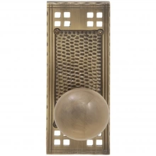 Brass Accents - A05-P5330 - Arts & Crafts Collection Push Plate ONLY
