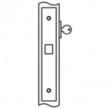 Accurate<br />8701 - Deadlock Narrow Backset Lock with Narrow Faceplate