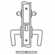Accurate<br />8742 - Entrance or Public Restroom Narrow Backset Lock with Narrow Faceplate