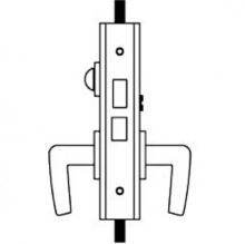 Accurate - G8739 - Swing Door Centered Privacy x ER Lockset