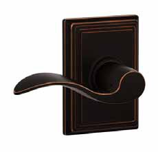 NEW ADDISON RECTANGULAR ROSE-F SERIES KNOBS AND LEVERS