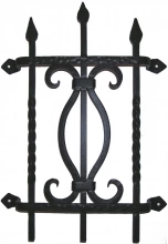 Agave Ironworks by Acorn Mfg - GR001 - Square Bar Fancy Twist  Grille