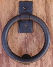 Agave Ironworks by Acorn Mfg - KN015 - Smooth Ring Knocker