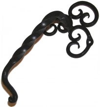 Agave Ironworks by Acorn Mfg - PU036 - Twisted L Fancy Door Pull
