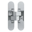 Anselmi Invisible Hinge<br />AN 170 3D AN 036 - Anselmi Concealed Residential Hinge - Aluminum Chrome (Minimum Order QTY 6)