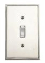 Ashley Norton<br />SQ.SC - Rectangular Suite Toggle Switch Covers