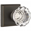 Emtek<br />Bronze Astoria Clear Knob (AS) - Select a Rose