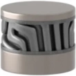 Turnstyle Designs<br />B8108 - Recess Amalfine, Cabinet Knob, Labyrinth Button
