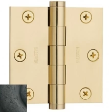 Baldwin -  3" x 3" Square .093" Thick Single Hinge IN STOCK - 1030.402.I Distressed Oil Rubbed Bronze Door Hinge Quick Ship 