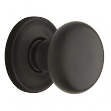 Baldwin - 5015.102 - Classic Knob Set with 5048 Rose - Oil Rubbed Bronze 5007602 Quick Ship