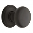 Baldwin<br />5015.102 - Classic Knob Set with 5048 Rose - Oil Rubbed Bronze 5007602 Quick Ship