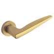 Baldwin<br />5166.060.MR - 5166 LEVER - SATIN BRASS AND BROWN 5166060MR