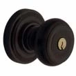 Baldwin<br />5210.402. - Colonial knob w/ Classic rose - Keyed Entry - Distressed Oil Rubbed Bronze 5210402 Quick Ship