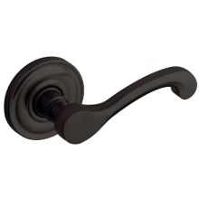 Baldwin - 5445V.102 - Classic Lever With 5048 Rose - Oil Rubbed Bronze 5445V102 Quick Ship