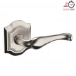 Baldwin<br />5447V.056.RDM IN STOCK - 5447V Bethpage Lever with R027 Rose - Right-Hand Half Dummy, Lifetime Satin Nickel Finish 5447V.056RDM Quick Ship