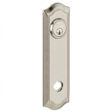 Baldwin - R029.056 - 10" BETHPAGE ROSE - ENTRY OR PASSAGE/PRIVACY - LIFETIME SATIN NICKEL R029056