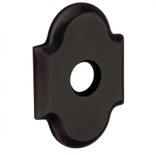 Baldwin - R030.102 - 3" ARCHED ROSE - OIL RUBBED BRONZE R030102