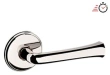 Baldwin<br />5112.055.PASS IN STOCK - 5112 Lever w/ 5075 Rose - Passage Set, Lifetime (PVD) Polished Nickel Finish 5112055PASS Quick Ship