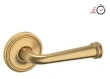 Baldwin<br />5116.033.PASS IN STOCK - 5116 Lever w/ 5070 Rose - Passage Set, Vintage Brass Finish 5116033PASS Quick Ship