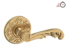 Baldwin - 5121.033.PASS IN STOCK - 5121 Lever w/ R012 Rose - Passage Set, Vintage Brass Finish 5121033PASS Quick Ship