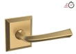 Baldwin<br />5141.033.PASS IN STOCK - 5141 Lever w/ R033 Rose - Passage Set, Vintage Brass Finish 5141033PASS Quick Ship