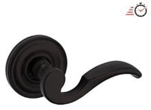 Baldwin - 5152.102.PASS IN STOCK - 5152 Lever w/5017 Rose - Passage Set, Oil Rubbed Bronze Finish 5152102PASS Quick Ship