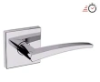 Baldwin<br />L022.260.PASS IN STOCK - L022 Lever w/ R017 Rose - Passage Set, Polished Chrome Finish L022260PASS Quick Ship