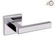 Baldwin<br />L023.260.PASS IN STOCK - L023 Lever w/ R017 Rose - Passage Set, Polished Chrome Finish L023260PASS Quick Ship