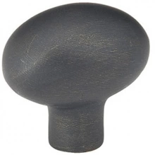 Emtek - 86053 - Sandcast Bronze Egg Knob 1-1/4"
