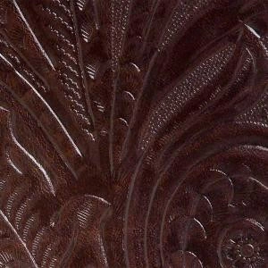 DISCONTINUED Brown Tapestry Leather