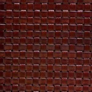DISCONTINUED Brown Weave Leather